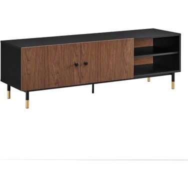 Nexus 60 Inch TV Stand In Black Walnut