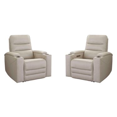 Nexus Power Zero Gravity Recliner P3 Set of 2 In Stone