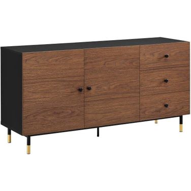 Nexus Storage Cabinet Sideboard In Black Walnut
