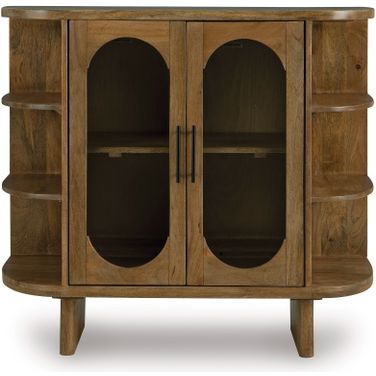 Niall Accent Cabinet In Light Brown