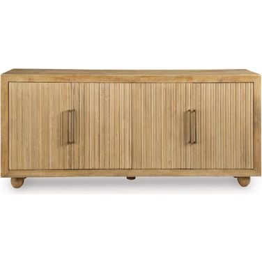 Niam Accent Cabinet In Light Antique Beige