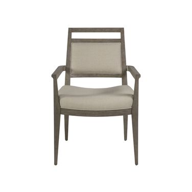 Nico Upholstered Arm Chair In Grigio