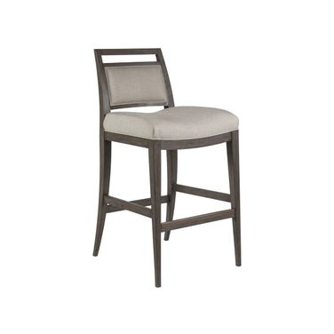 Nico Upholstered Barstool In Antico