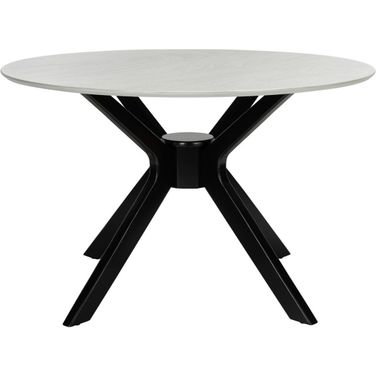 Nicolai Round Dining Table in Dark Grey