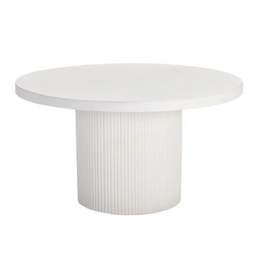 Nicolette 55 Inch Nicolette Dining Table In White