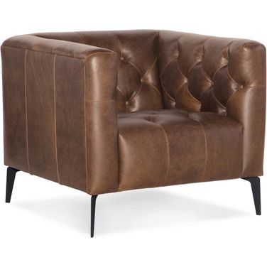 SS Nicolla Brown Leather Chair