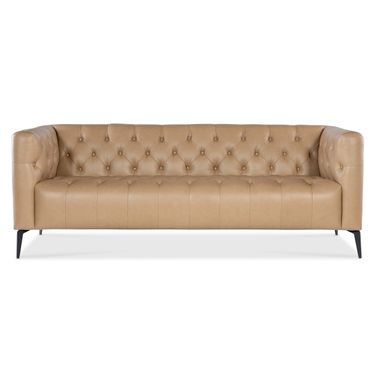 Nicolla Stationary Sofa In Brown