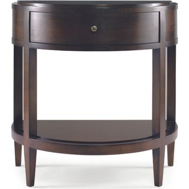 Semi Circle Nightstand In Tribeca