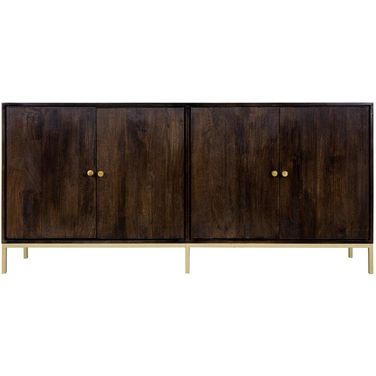 Nila Large Cabinet In Dark Brown