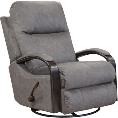 Niles Graphite Chaise Swivel Glider Recliner