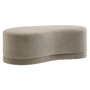Nimbus 48 Inch Upholstered Ottoman Bench In Oat