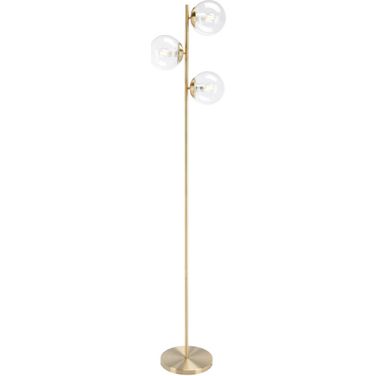 Niobe Floor Lamp in Antique Gold