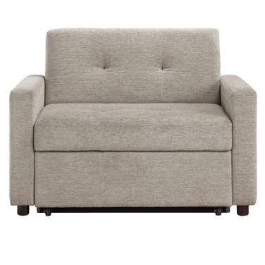 Noah Chair with Twin Sleeper In Brown