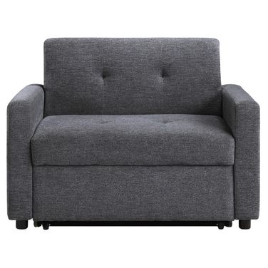 Noah Chair with Twin Sleeper In Gray