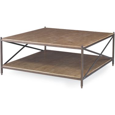 Nob Hill Cocktail Table 44 x 44 In Desert