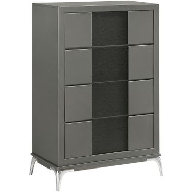Nocturne 4 Drawer Chest In Slate