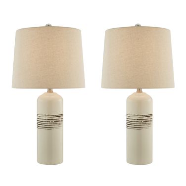 Noelle Table Lamp Set of 2 In Multicolor