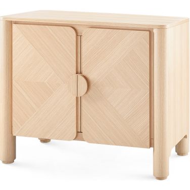 Nolan Cabinet In Pristine Oak