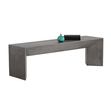 Nomad Bench In Grey