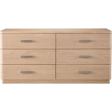 Nomad Six Drawer Dresser In Oak