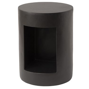 Nook Series Modern Side End Table In Black