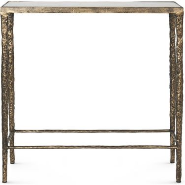 Nora Console Table In Antique Brass