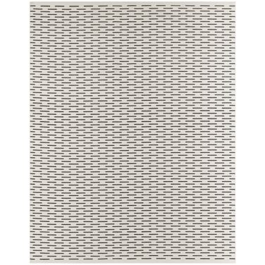 Nordic 8' x 10' Indoor Rug In Ivory and Black