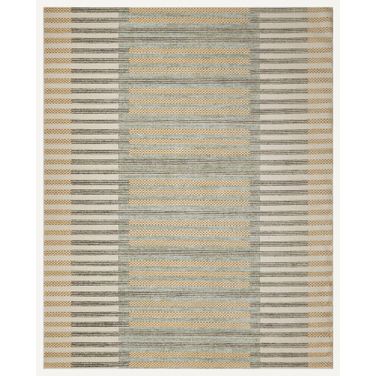 Nordic Modern 8' x 10' Indoor Rug In Ivory Multi