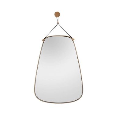 Norissa Mirror In Antique Brass