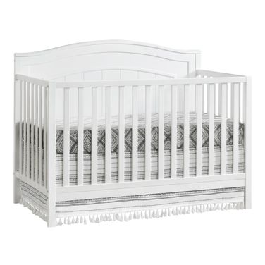 North Bay 4 In 1 Convertible Crib In Snow White