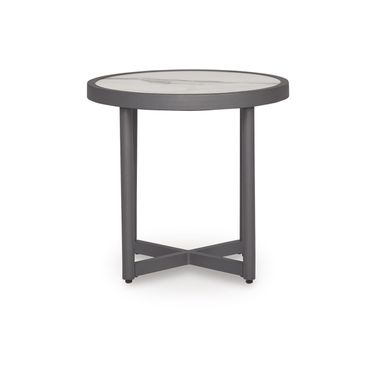 North Island Outdoor End Table In Gray