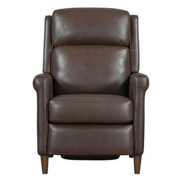 Northfield Power High Leg Recliner with Power Headrest In Walnut Whirl