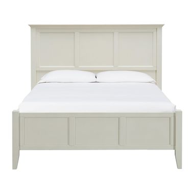 Northlake King Panel Bed In Linen White