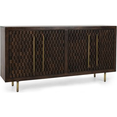 Norwood 4 Door Sideboard In Brown