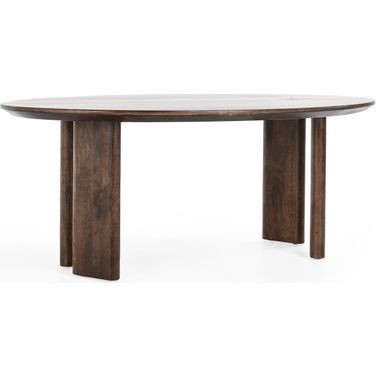 Norwood 78 Inch Dining Table In Brown