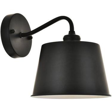 Nota 1 Light Black Wall Sconce LD4059W8BK