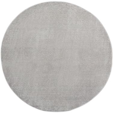 Nourison Essentials 10' x 10' Round Outdoor Rug In Silver Grey