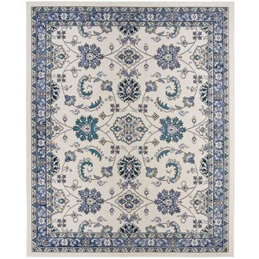 Nourison Essentials 10' x 14' Rug In Ivory Blue