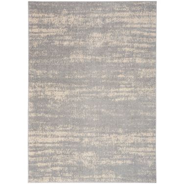 Nourison Essentials 5' x 7' Rug In Grey and Beige