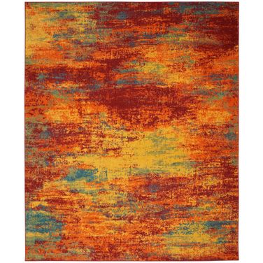 Nourison Essentials 9' x 12' Rug In Flame