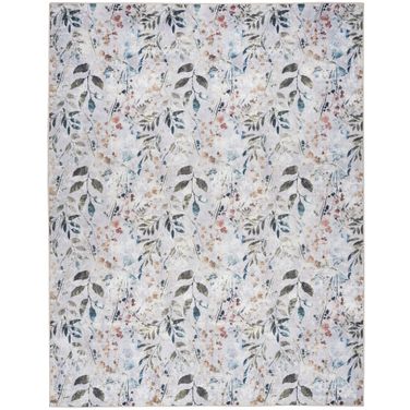 Nourison Washables 8' x 10' Indoor Rug In Grey Multi