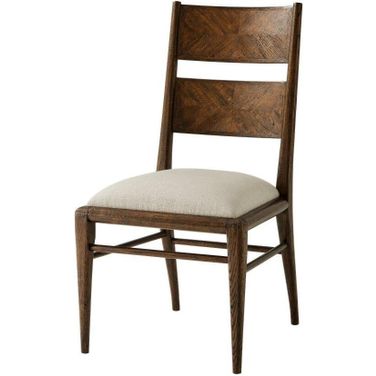 Nova Dining Side Chair Set Of 2 In Brown