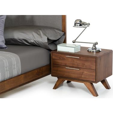 Nova Domus Soria Mid-Century Walnut Nightstand