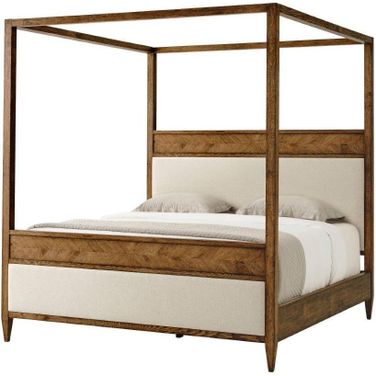 Nova Poster Tester US King Bed In Brown