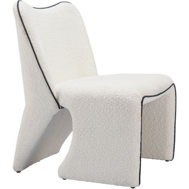 Novo Accent Chair In Ivory