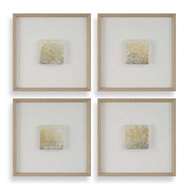 Now and Then Abstract Art Set of 4 In Multi