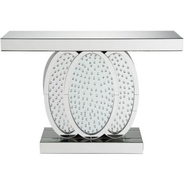 Nysa Faux Crystals Console Table