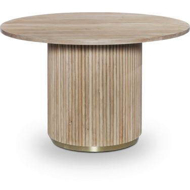 Oakhill Dining Table In Natural and White Oak