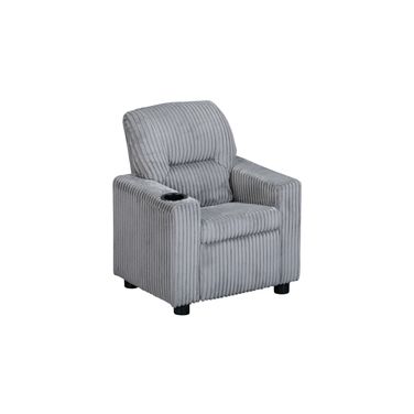 Oakley Kids Recliner In Soft Gray