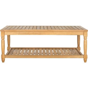Oakley Teak Brown Coffee Table